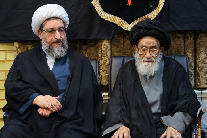 تصاویر/ دومین روز مراسم عزاداری در دفنر نماینده ولی فقیه در آذربایجان شرقی