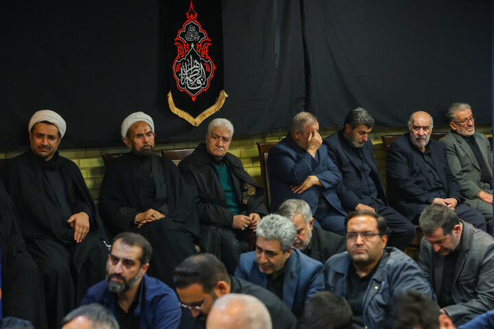 تصاویر/ دومین روز مراسم عزاداری در دفنر نماینده ولی فقیه در آذربایجان شرقی