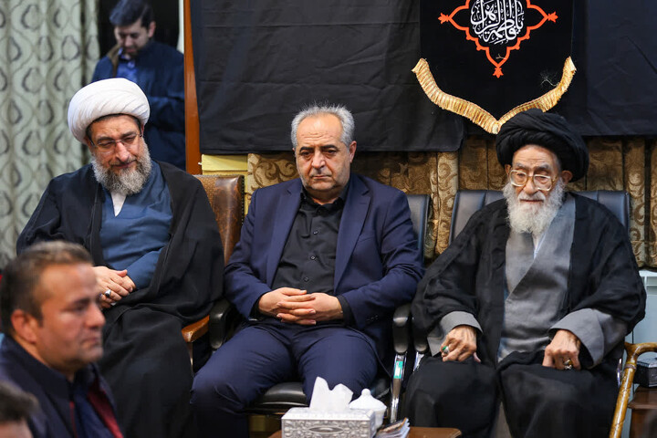 تصاویر/ دومین روز مراسم عزاداری در دفنر نماینده ولی فقیه در آذربایجان شرقی