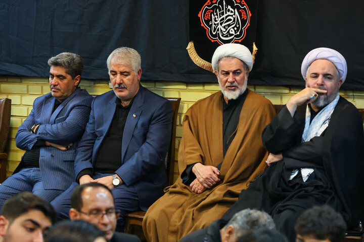 تصاویر/ دومین روز مراسم عزاداری در دفنر نماینده ولی فقیه در آذربایجان شرقی