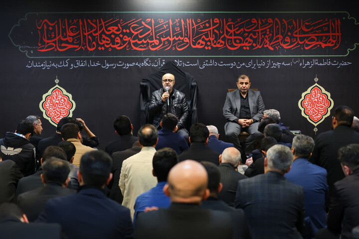 تصاویر/ دومین روز مراسم عزاداری در دفنر نماینده ولی فقیه در آذربایجان شرقی