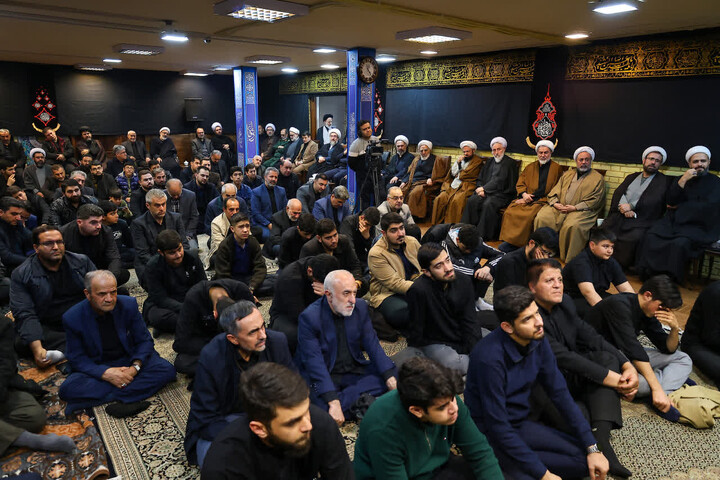 تصاویر/ دومین روز مراسم عزاداری در دفنر نماینده ولی فقیه در آذربایجان شرقی