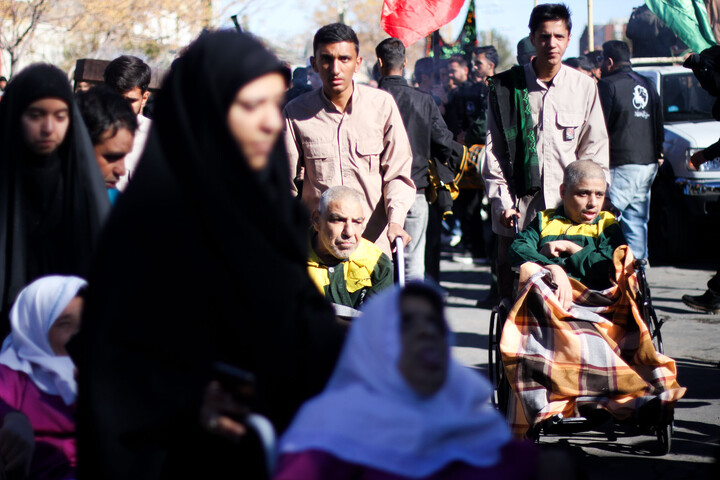 تصاویر| تدفین شهید گمنام در مرکز توانبخشی علی اکبر(ع) بیرجند