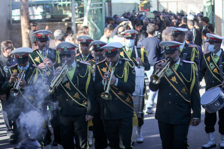 تصاویر| تدفین شهید گمنام در مرکز توانبخشی علی اکبر(ع) بیرجند