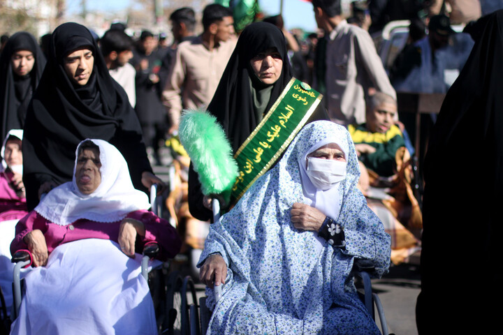 تصاویر| تدفین شهید گمنام در مرکز توانبخشی علی اکبر(ع) بیرجند