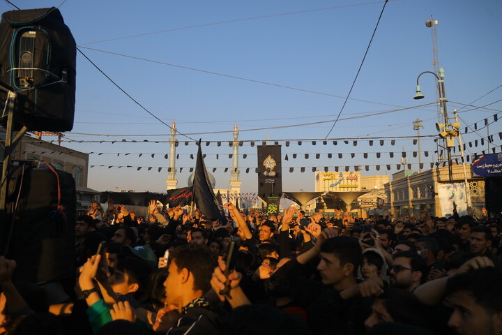 تصاویر / مراسم عزاداری روز شهادت حضرت زهرا (س) در حرم حضرت معصومه (س)