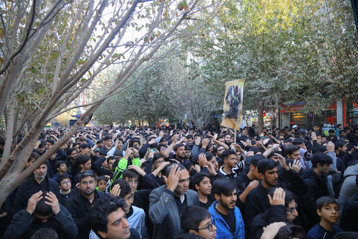 تصاویر / مراسم عزاداری روز شهادت حضرت زهرا (س) در حرم حضرت معصومه (س)