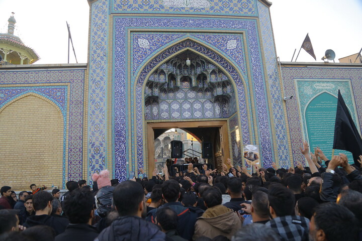 تصاویر / مراسم عزاداری روز شهادت حضرت زهرا (س) در حرم حضرت معصومه (س)