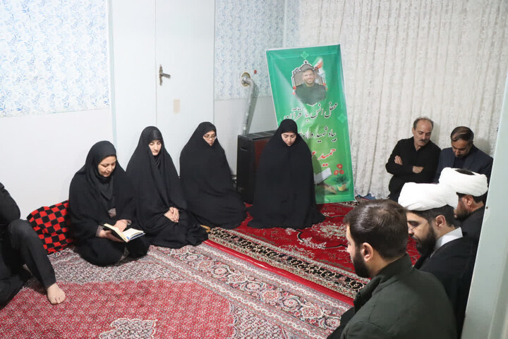 تصاویر | دیدار نماینده ولی فقیه در زنجان با خانواده شهدای اقتدار ابهر