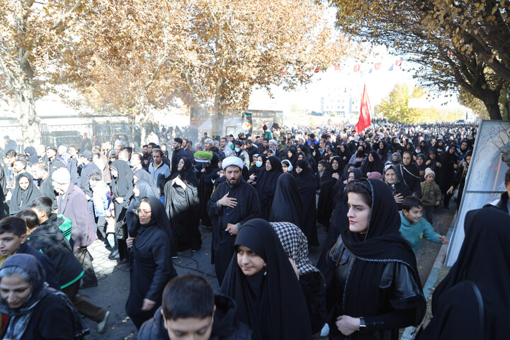 تصاویر / تشیین و تدفین شهید گمنام در شهرک الوند همدان