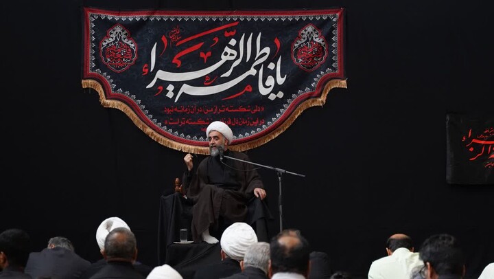 تصاویر/ سوگواری کنگانی‌ها در عزای حضرت فاطمه(س)