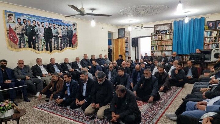 تصاویر/ سوگواری مردم گناوه در ماتم حضرت صدیقه طاهره(س)