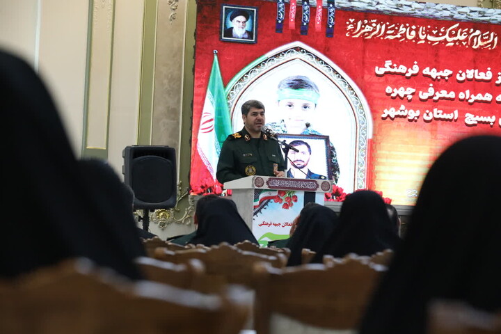 تصاویر/ همایش تجلیل از فعالان جبهه فرهنگی بوشهر