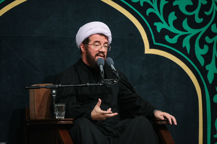 تصاویر/ مراسم عزاداری شام شهادت حضرت فاطمةالزهرا (سلام‌الله‌علیها) در حسینیه امام خمینی(ره)