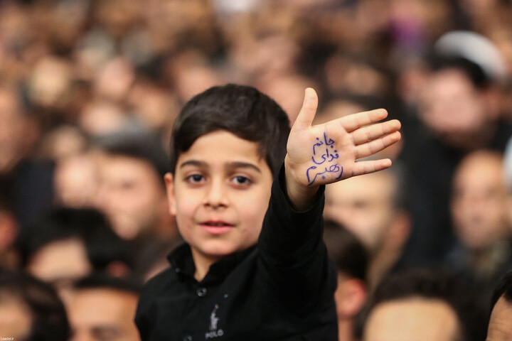 تصاویر/ مراسم عزاداری شام شهادت حضرت فاطمةالزهرا (سلام‌الله‌علیها) در حسینیه امام خمینی(ره)