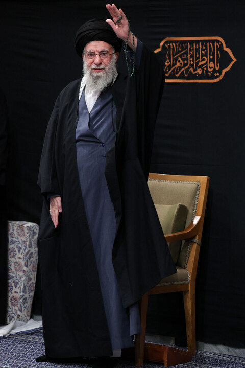 تصاویر/ مراسم عزاداری شام شهادت حضرت فاطمةالزهرا (سلام‌الله‌علیها) در حسینیه امام خمینی(ره)