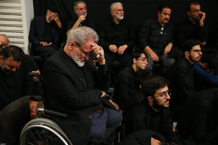 تصاویر/ مراسم عزاداری شام شهادت حضرت فاطمةالزهرا (سلام‌الله‌علیها) در حسینیه امام خمینی(ره)