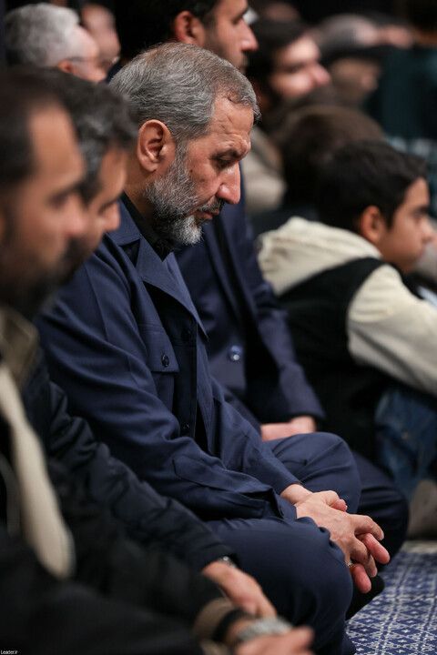 تصاویر/ مراسم عزاداری شام شهادت حضرت فاطمةالزهرا (سلام‌الله‌علیها) در حسینیه امام خمینی(ره)