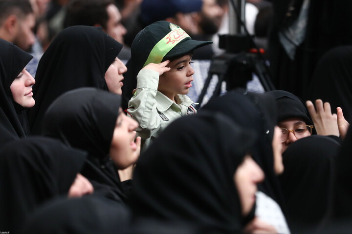 تصاویر/ مراسم عزاداری شام شهادت حضرت فاطمةالزهرا (سلام‌الله‌علیها) در حسینیه امام خمینی(ره)