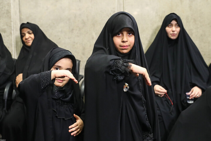 تصاویر/ مراسم عزاداری شام شهادت حضرت فاطمةالزهرا (سلام‌الله‌علیها) در حسینیه امام خمینی(ره)