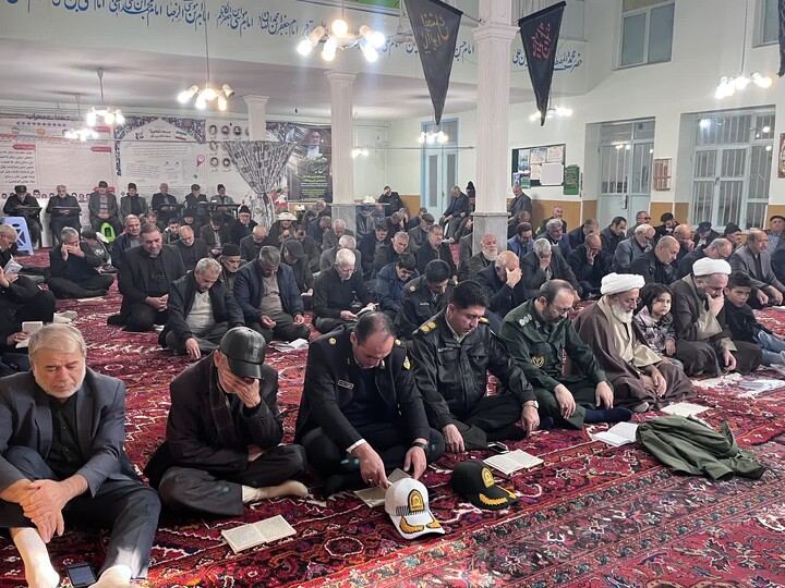 تصاویر / مراسم عزاداری ایام فاطمیه در مسجد المهدی (عج) هادیشهر