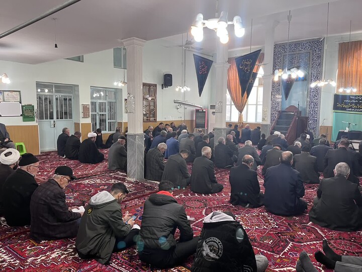 تصاویر / مراسم عزاداری ایام فاطمیه در مسجد المهدی (عج) هادیشهر