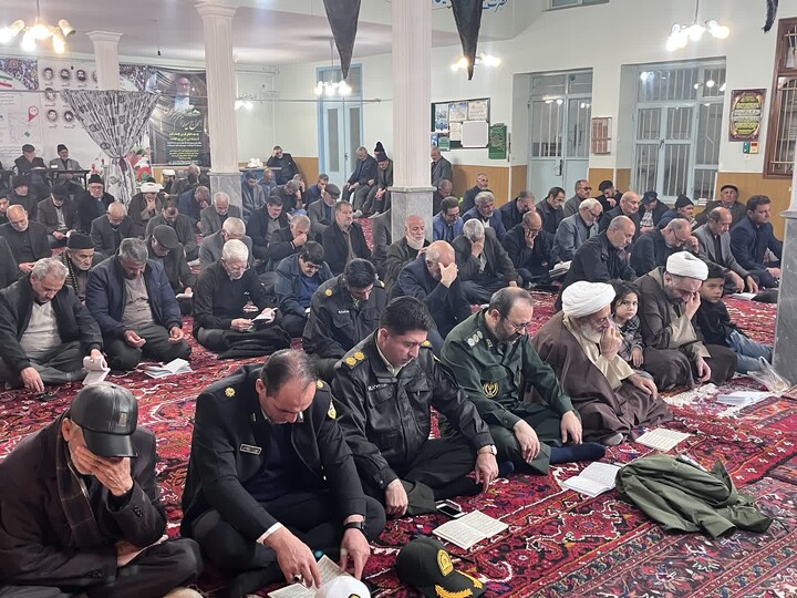 تصاویر / مراسم عزاداری ایام فاطمیه در مسجد المهدی (عج) هادیشهر