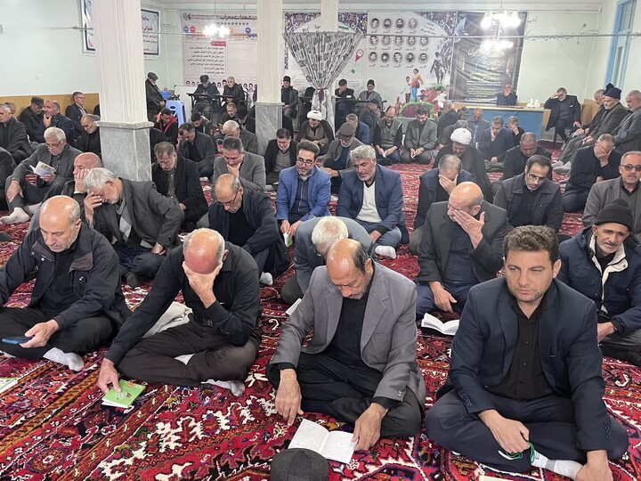 تصاویر / مراسم عزاداری ایام فاطمیه در مسجد المهدی (عج) هادیشهر