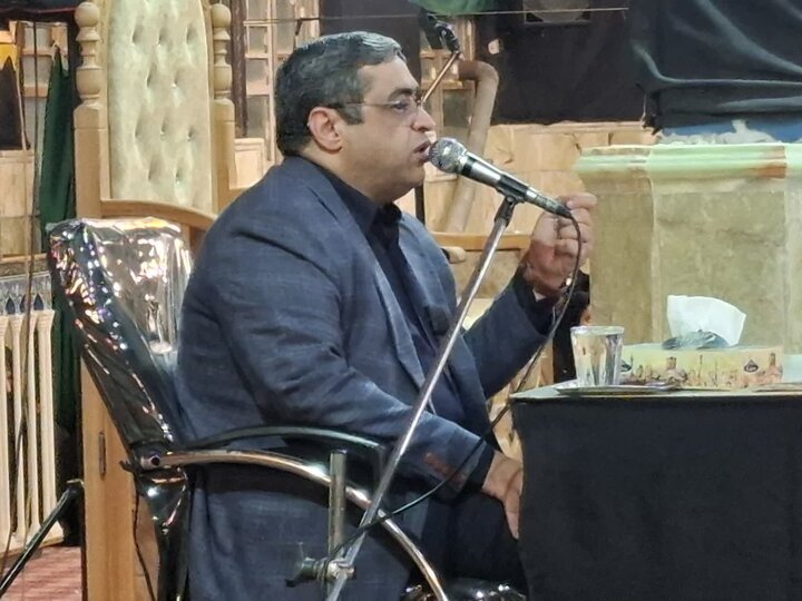 تصاویر/ مراسم عزاداری شام شهادت حضرت فاطمة الزهرا(س)در هیئت علی اصغری آران و بیدگل