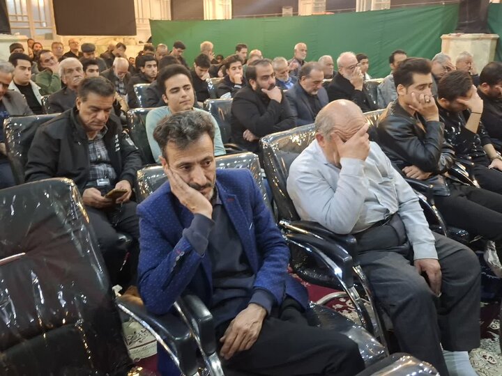 تصاویر/ مراسم عزاداری شام شهادت حضرت فاطمة الزهرا(س)در هیئت علی اصغری آران و بیدگل