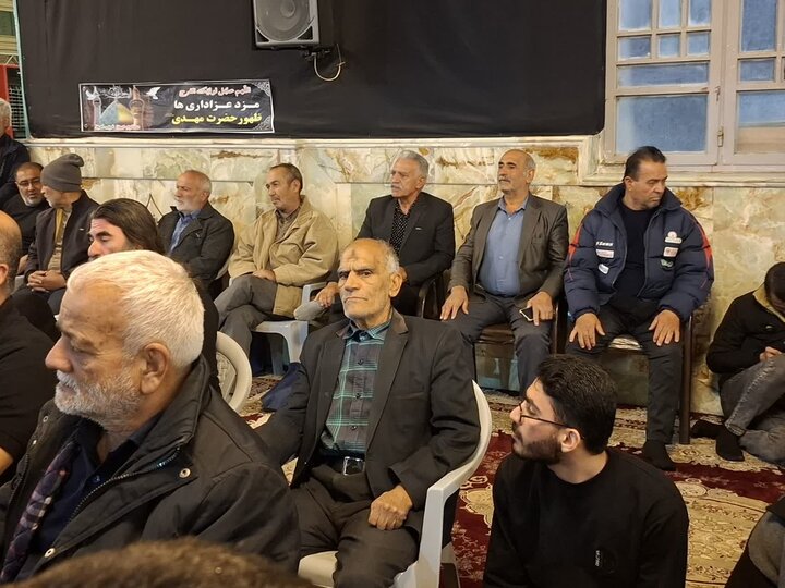 تصاویر/ مراسم عزاداری شام شهادت حضرت فاطمة الزهرا(س)در هیئت علی اصغری آران و بیدگل