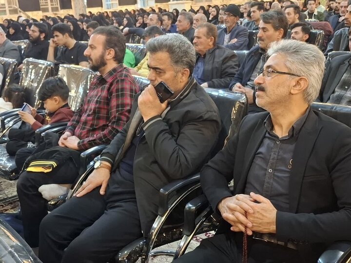 تصاویر/ مراسم عزاداری شام شهادت حضرت فاطمة الزهرا(س)در هیئت علی اصغری آران و بیدگل