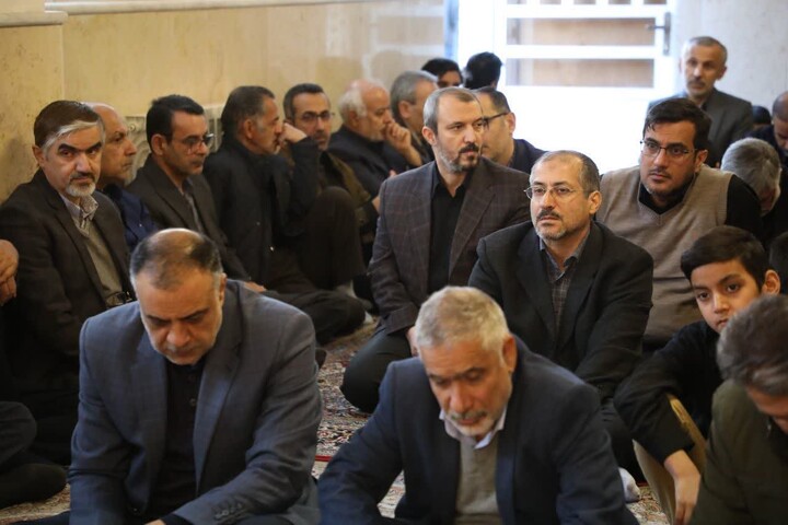 تصاویر/ مراسم عزاداری شهادت حضرت فاطمه زهرا(س) در کوی اساتید دانشگاه سمنان