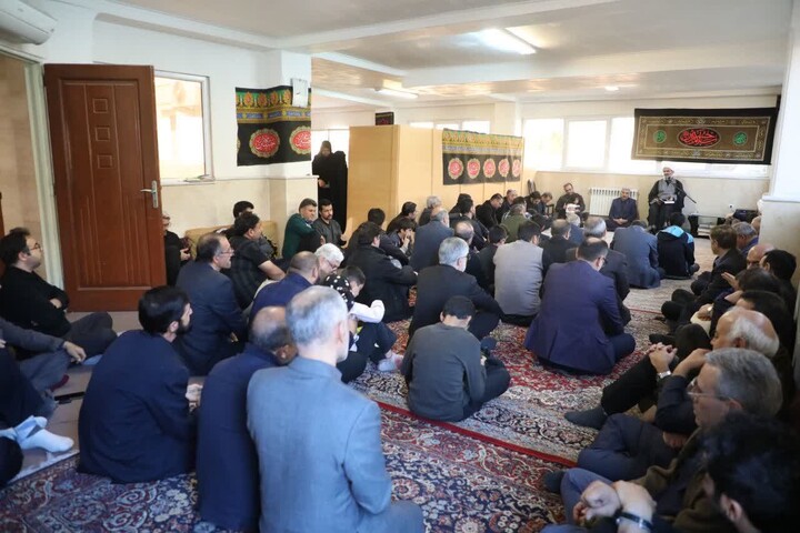 تصاویر/ مراسم عزاداری شهادت حضرت فاطمه زهرا(س) در کوی اساتید دانشگاه سمنان