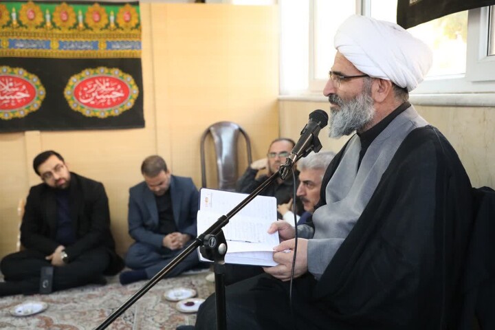 تصاویر/ مراسم عزاداری شهادت حضرت فاطمه زهرا(س) در کوی اساتید دانشگاه سمنان