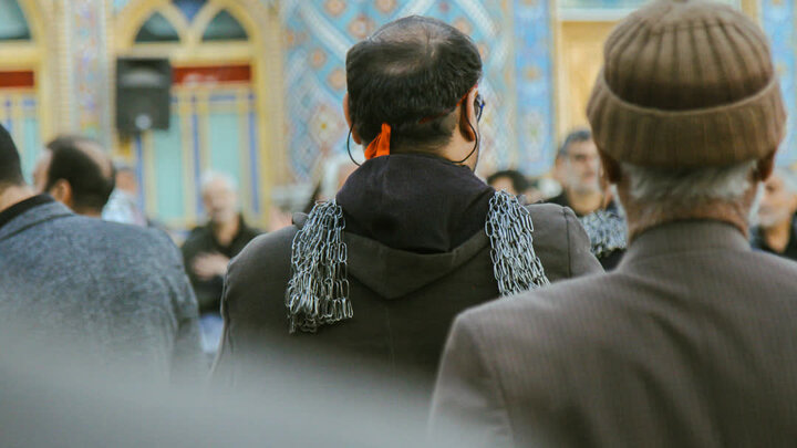 تصاویر/سوگواره هیئت فاطمیه حاج امین به مناسبت شهادت، حضرت فاطمه (س) در در نجف ایران