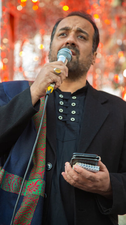 تصاویر/سوگواره هیئت فاطمیه حاج امین به مناسبت شهادت، حضرت فاطمه (س) در در نجف ایران