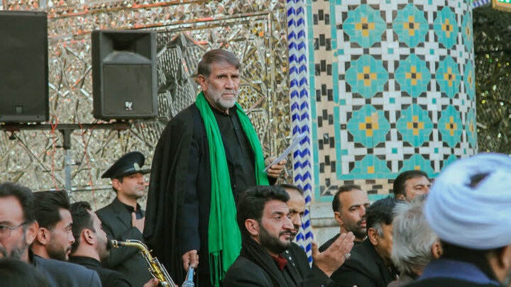 تصاویر/سوگواره هیئت فاطمیه حاج امین به مناسبت شهادت، حضرت فاطمه (س) در در نجف ایران