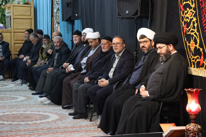 تصاویر |  مراسم عزاداری شهادت حضرت فاطمه زهرا سلام الله علیها مسجد جامع شریف آباد (ابهر)