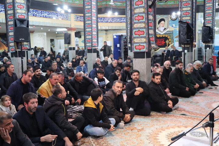 تصاویر |  مراسم عزاداری شهادت حضرت فاطمه زهرا سلام الله علیها مسجد جامع شریف آباد (ابهر)