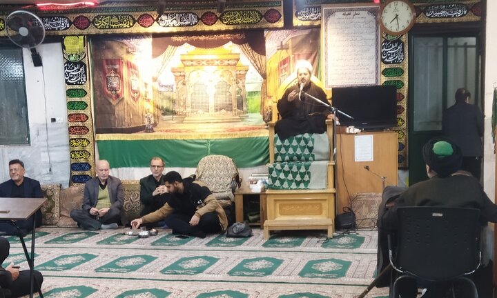 تصاویر/ مراسم سوگواری شهادت حضرت فاطمه(س) در حسینیه حضرت موسی بن جعفر(ع)