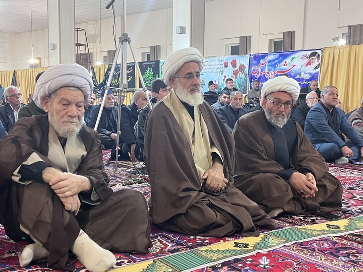 تصاویر /  مراسم عزاداری شام ‌غریبان حضرت فاطمه زهرا (س) در هادیشهر