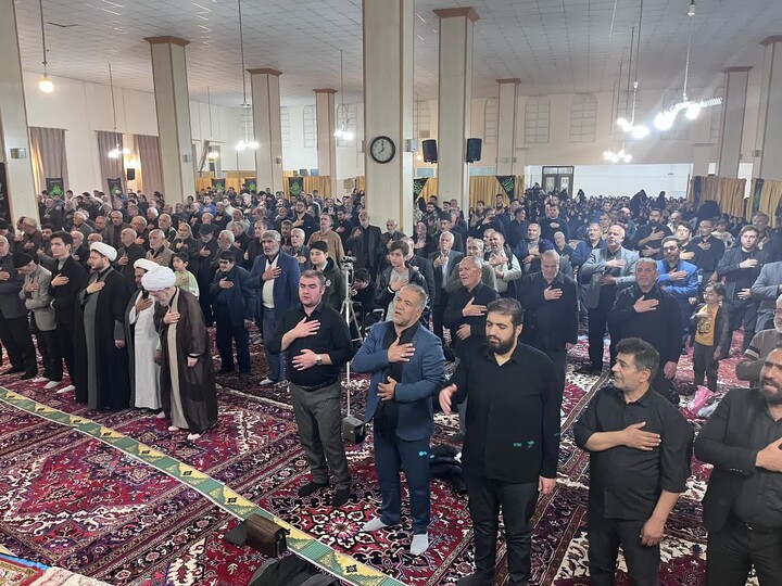 تصاویر /  مراسم عزاداری شام ‌غریبان حضرت فاطمه زهرا (س) در هادیشهر