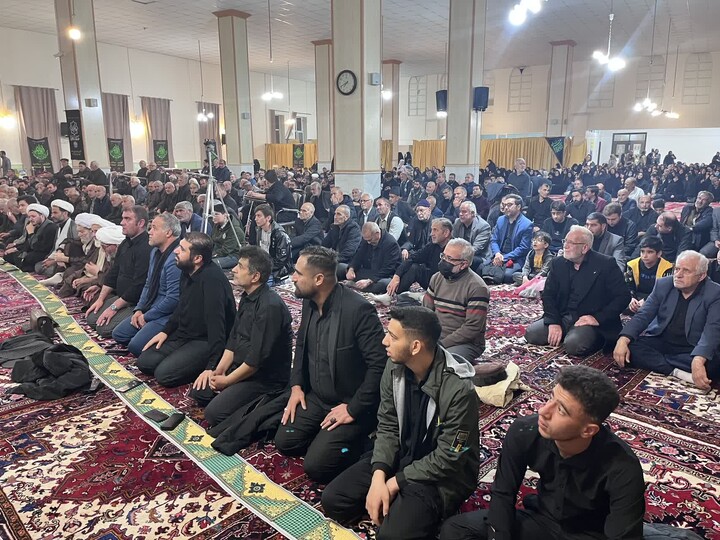 تصاویر /  مراسم عزاداری شام ‌غریبان حضرت فاطمه زهرا (س) در هادیشهر