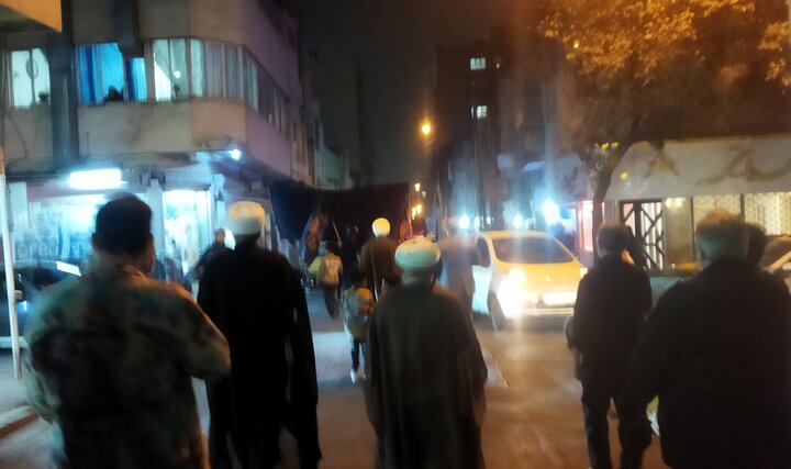 تصاویر/ اجتماع بزرگ مسجدی ها در شام شهادت حضرت فاطمه(س)