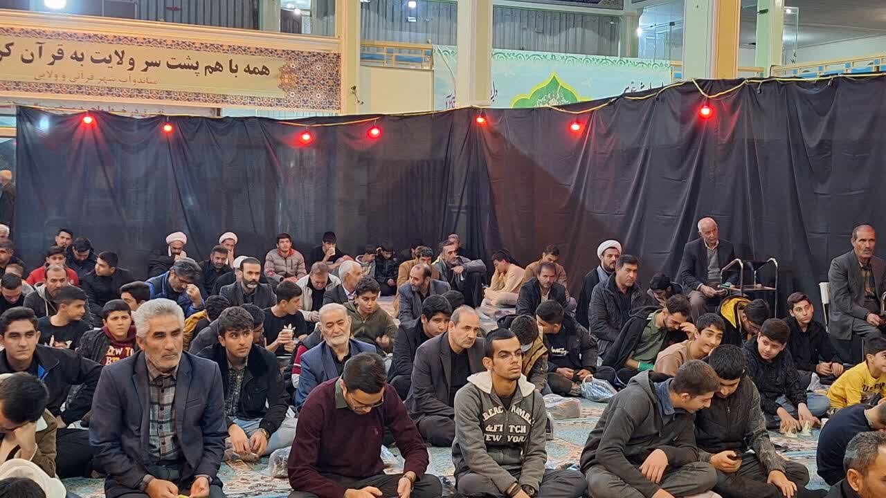 تصاویر/ مراسم عزاداری ایام فاطمیه در میاندوآب