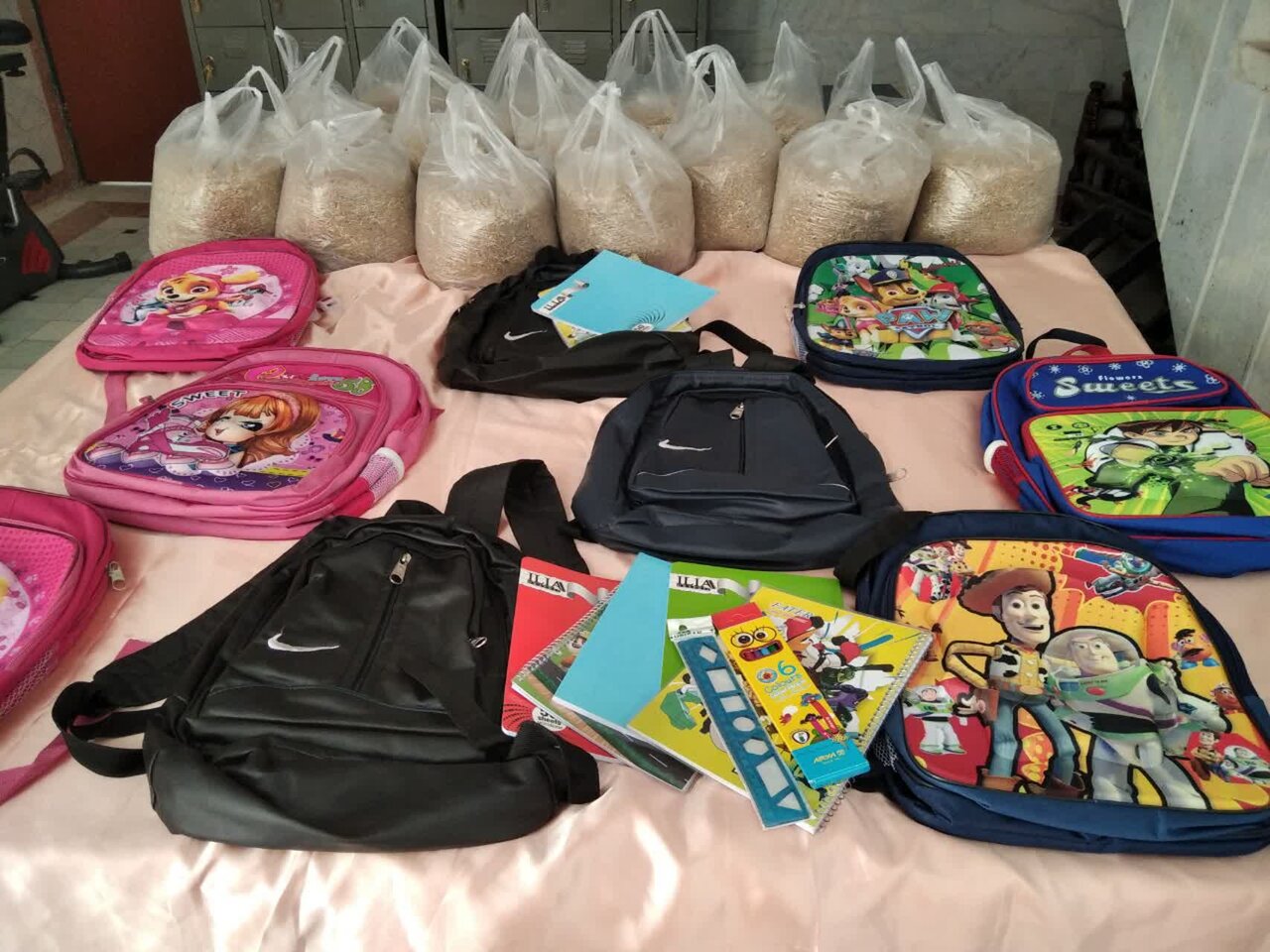 فعالیت های مرکز نیکوکاری فاطمه‌الزهرا(س) وابسته به مدرسه علمیه فاطمه‌الزهرا کشکوئیه