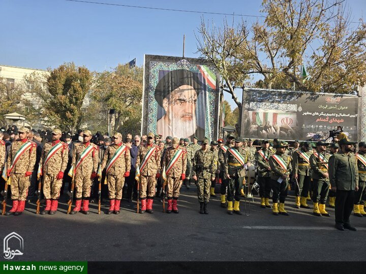 آغاز مراسم تشییع پیکر شهدای گمنام در تبریز همزمان با سراسر کشور