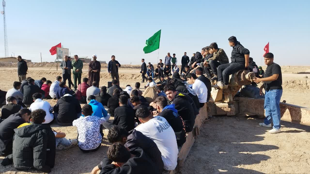 دانش آموزان جمی به اردوی راهیان نور اعزام شدند