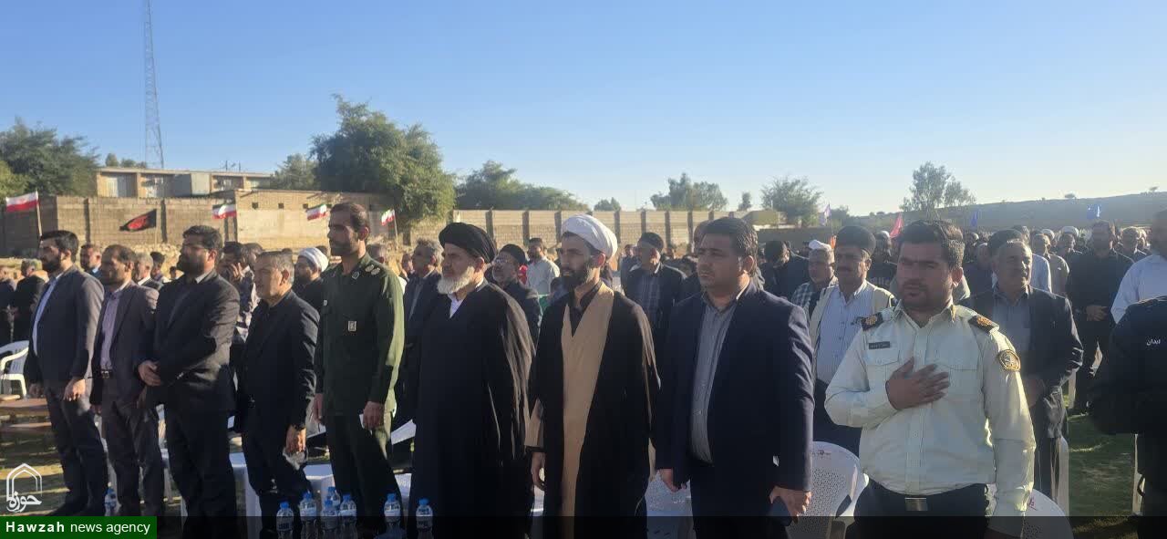 آیین بزرگداشت شهدای جاویدالاثر شهرستان اندیکا برگزار شد +عکس